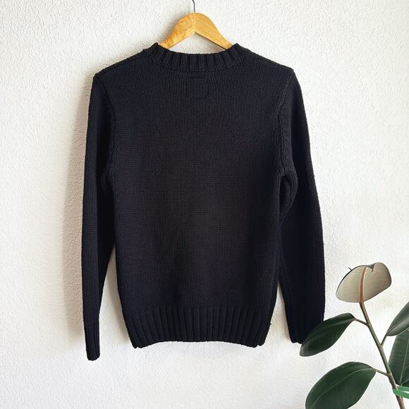 Airblaster Landform Series Knit Sweater Size XS Alien Extraterrestrial Chunky - Picture 4 of 7